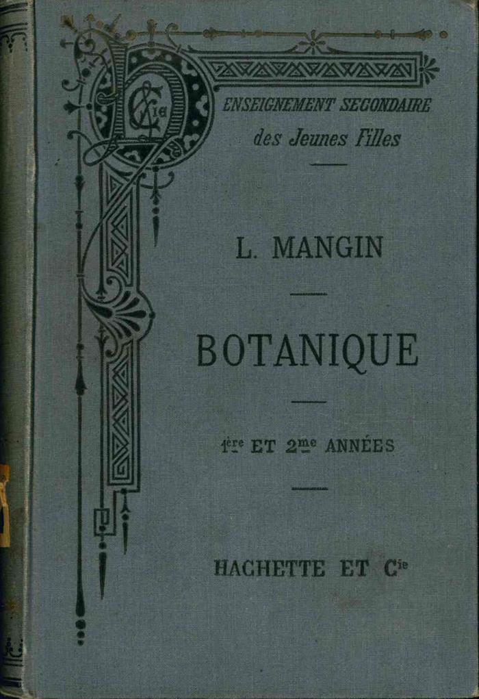 Botanique : Enseignement secondaire des jeunes filles (BIB-1800169)