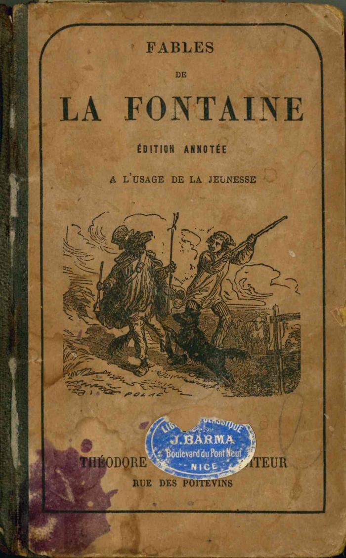 Fables : édition annotée à l'usage de la jeunesse (BIB-1800231)