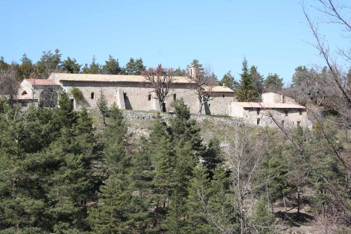 Chapelle Saint-Jean-du-Désert. Cliché P. Thomassin, Roudoule.