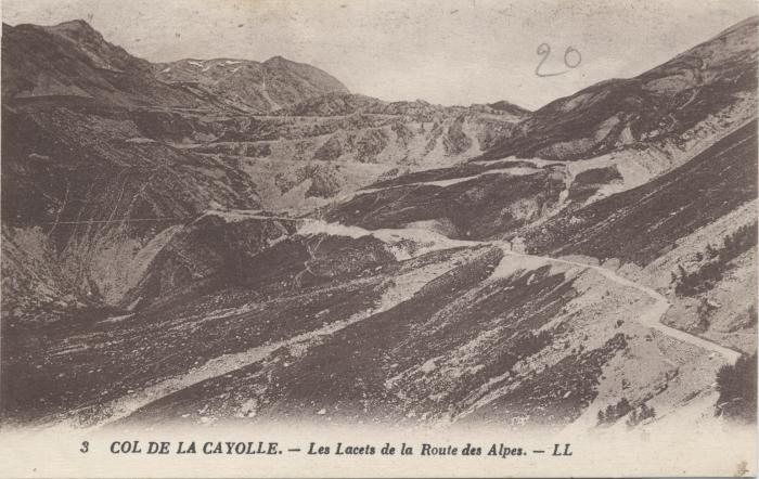 3 Col de la Cayolle - Les lacets de la Route des Alpes - LL
