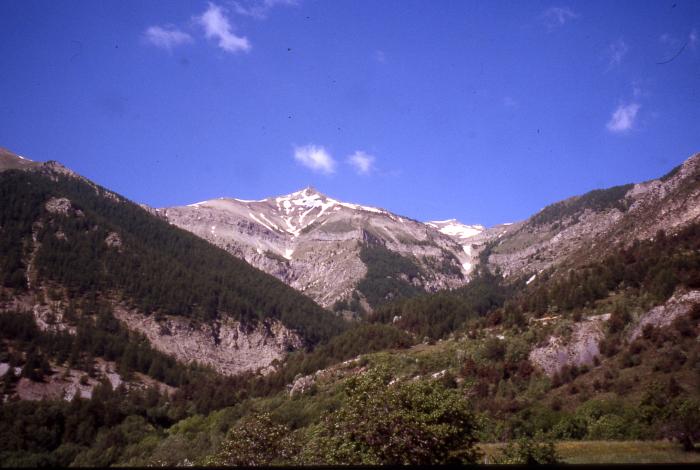 Le Saint Honnorat vue des Moulins de Sauze