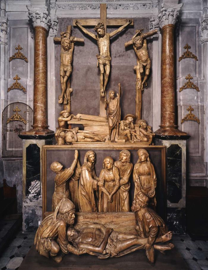 Descente de Croix - Puget-Théniers - église Paroissiale ND de l'Assomption - Matthieu d'Anvers