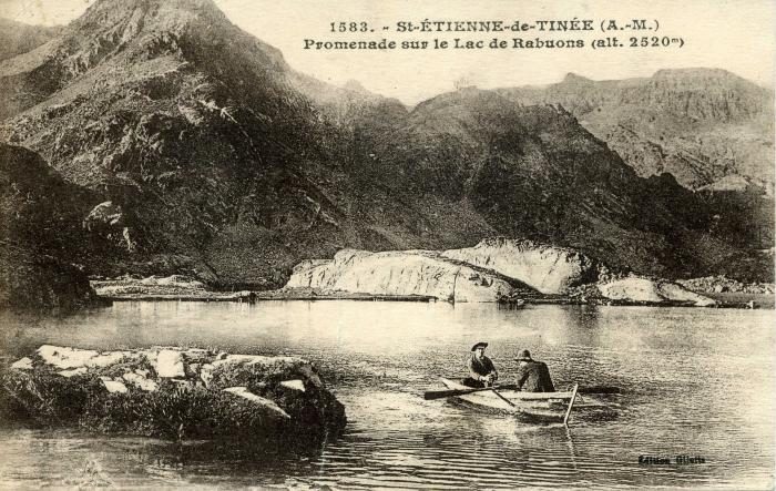 1583. ST-ETIENNE-de-TINEE (A.-M.) Promenade sur le Lac de Rabuons (alt. 2520 m.)