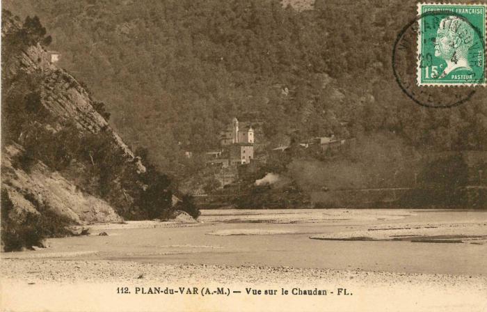 112. PLAN-du-VAR (A.-M.) - Vue sur le Chaudan - FL